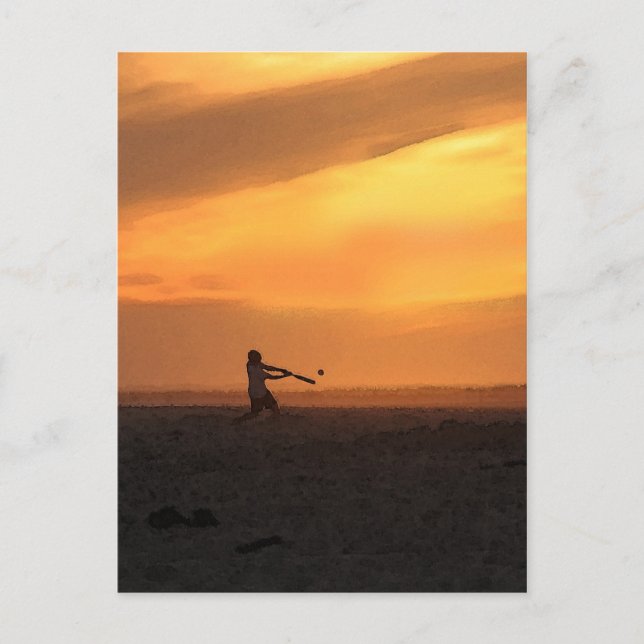 Cartão Postal bola de jogo (Frente)