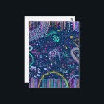 Cartão Postal Bold Explorer: Abstract Maximalism<br><div class="desc">Bold and unique abstract modern art</div>