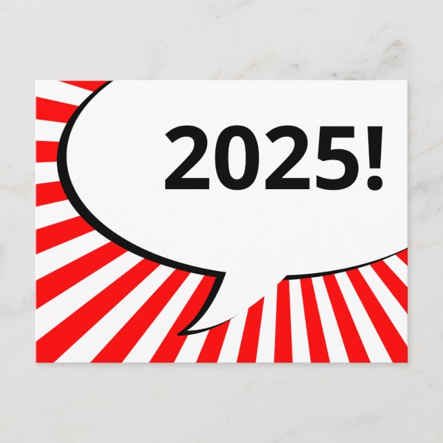 Cartão Postal Bolha cômica 2018 (Frente)