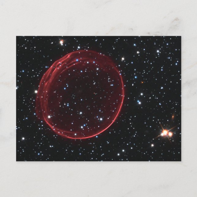 Cartão Postal Bolha de Supernova (Frente)