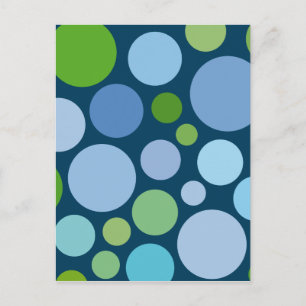 Cartão Postal bolhas