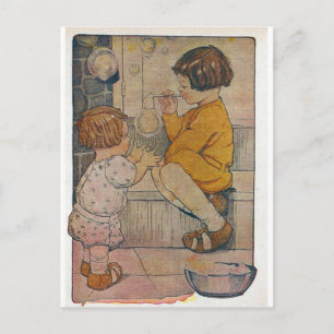 Cartão Postal Bolhas de Brilho