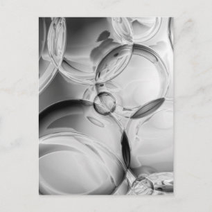 Cartão Postal Bolhas Noir