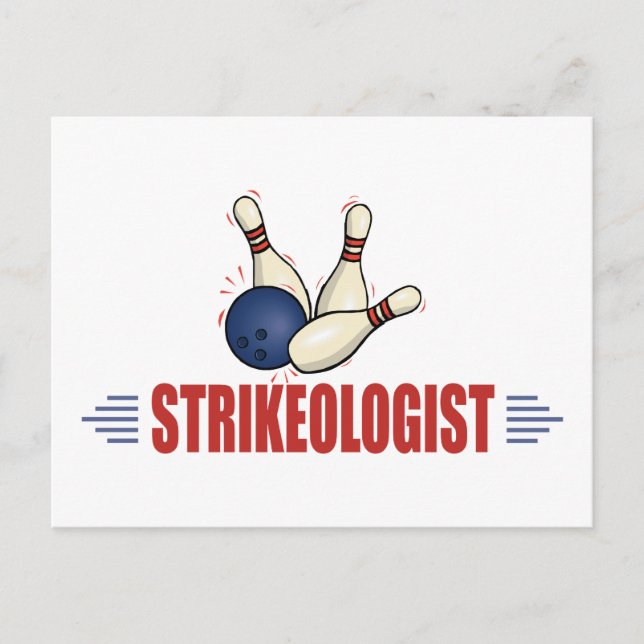 Cartão Postal Boliches engraçadas (Frente)