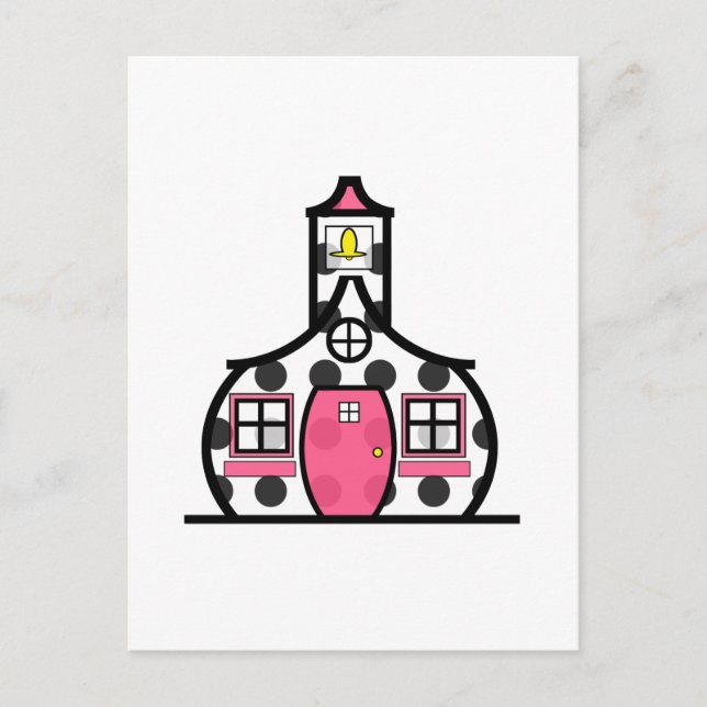 Cartão Postal bolinhas (Frente)