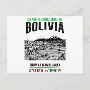 Cartão Postal Bolívia