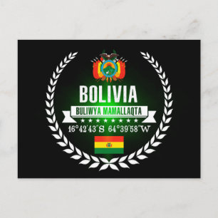 Cartão Postal Bolívia