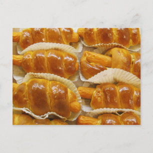 Cartão Postal Bolo de Cachorro Quente... Comida do deserto asiát