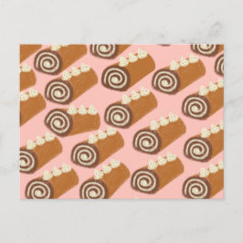 Cartão Postal Bolo de chocolate