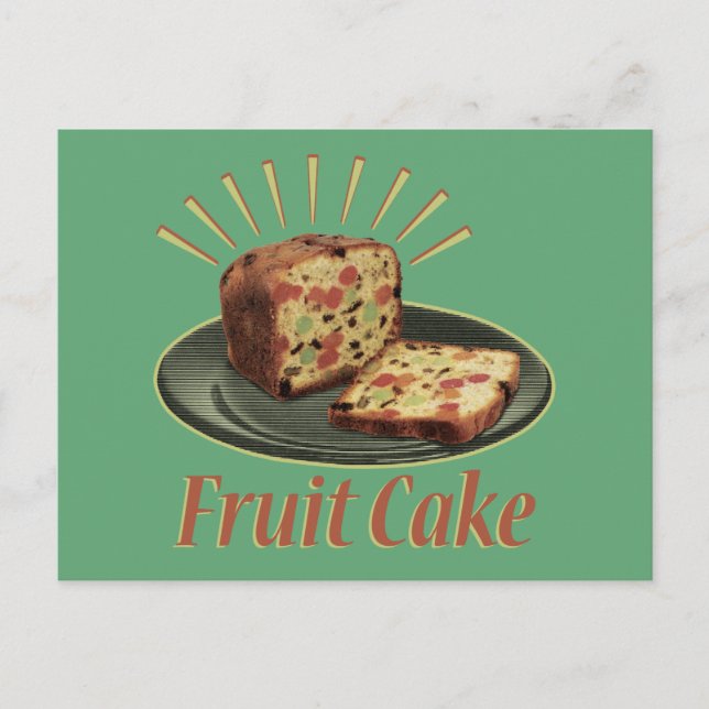 Cartão Postal Bolo de Frutas Bolo de Frutas (Frente)