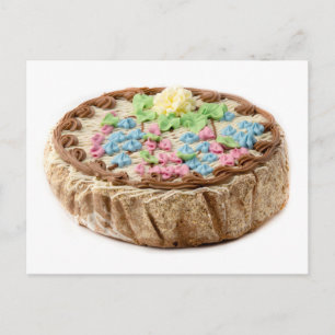 Cartão Postal bolo de Kiev