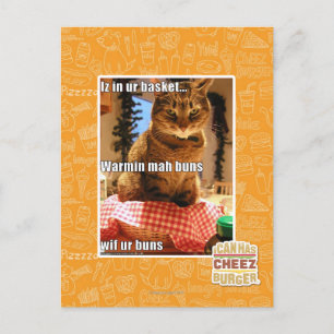 Cartão Postal Bolos de mah aquecidos