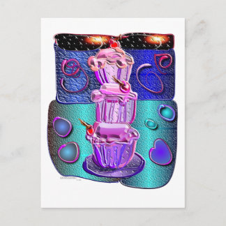 Cartão Postal Bolos de rico 1