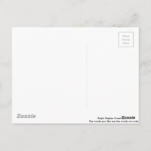 Cartão Postal Bom coração