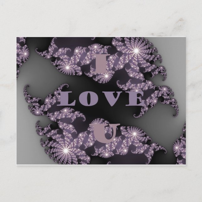 Cartão Postal Bom Dia Eu Te Amo (Frente)