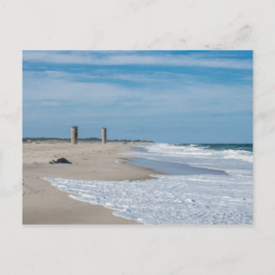 Cartão Postal Bom dia na praia de Rehoboth