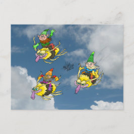 Cartão Postal Bom dia para voar.