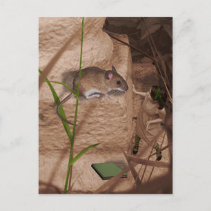 Cartão Postal Bom dia, Srta. Mouse.