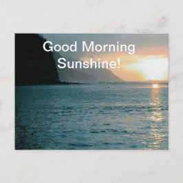 Cartão Postal Bom dia, Sunshine!