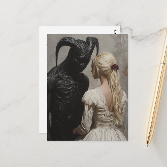 Cartão Postal Bom e Mau (Frente/Verso In Situ)