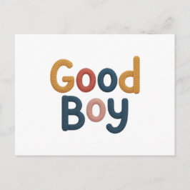 Cartão Postal Bom Menino