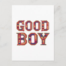 Cartão Postal Bom menino