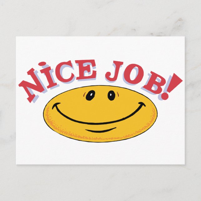 Cartão Postal Bom Trabalho! (Frente)