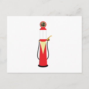 Cartão Postal Bomba de Gás