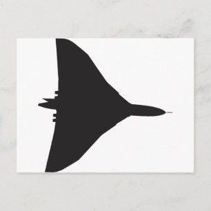 Cartão Postal Bombardeiro RAF Vulcan