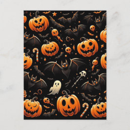 Cartão Postal Bombas e morcegos