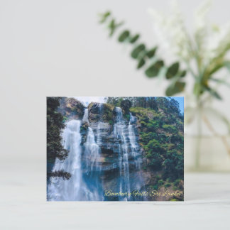 Cartão Postal Bomburu cai no Sri Lanka - Fotografia natural