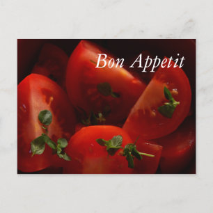 Cartão Postal Bon Appetit