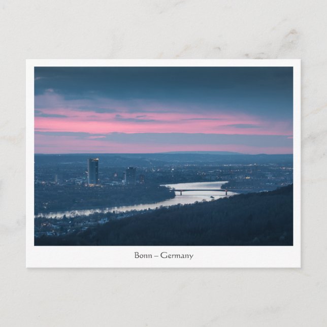 Cartão Postal Bona Alemanha (Frente)