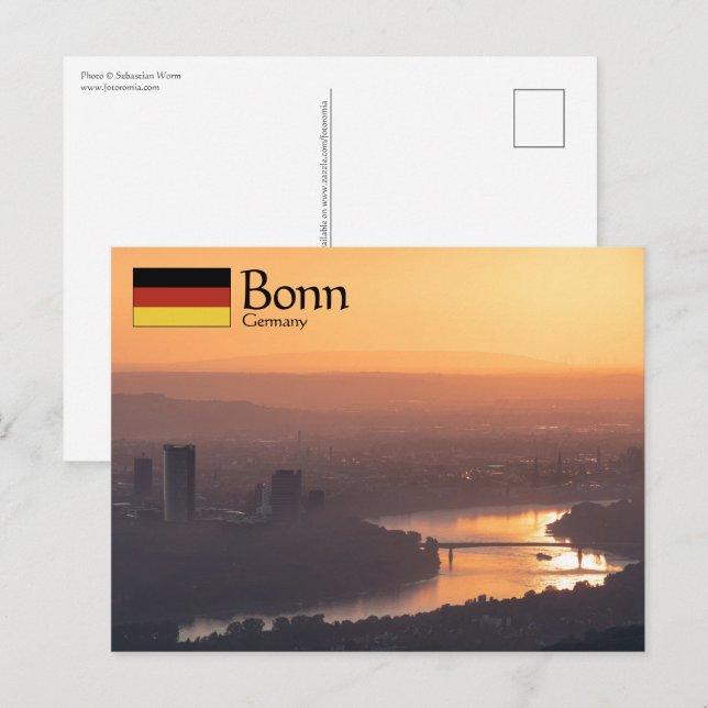 Cartão Postal Bona Alemanha (Frente/Verso)
