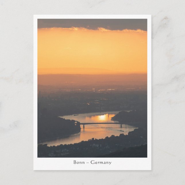 Cartão Postal Bona Alemanha (Frente)