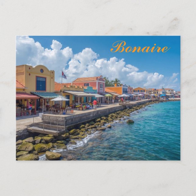 Cartão Postal Bonaire (Frente)