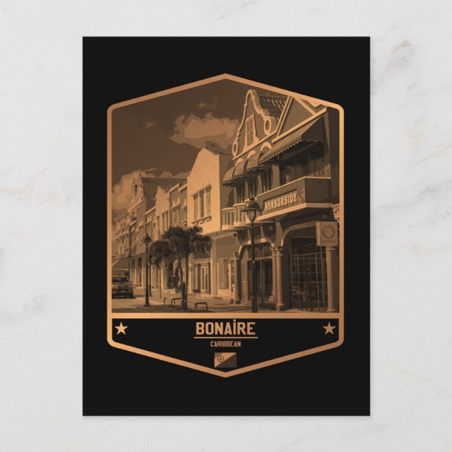 Cartão Postal Bonaire (Frente)