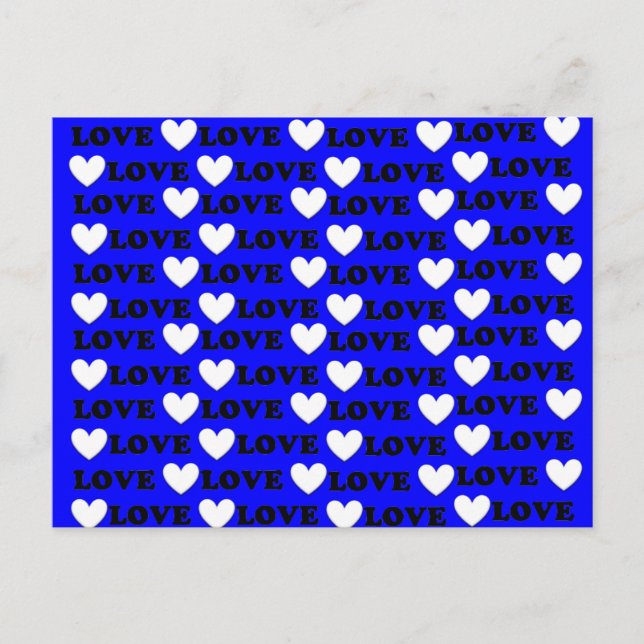 Cartão Postal BonBon É tudo sobre Amor - Eu te amo (Frente)