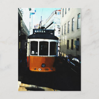 Cartão Postal Bonde de Lisboa