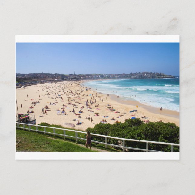 Cartão Postal Bondi Beach, Sydney, Austrália (Frente)