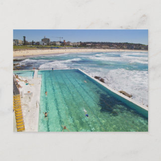 Cartão Postal Bondi Icebergs na Praia de Bondi