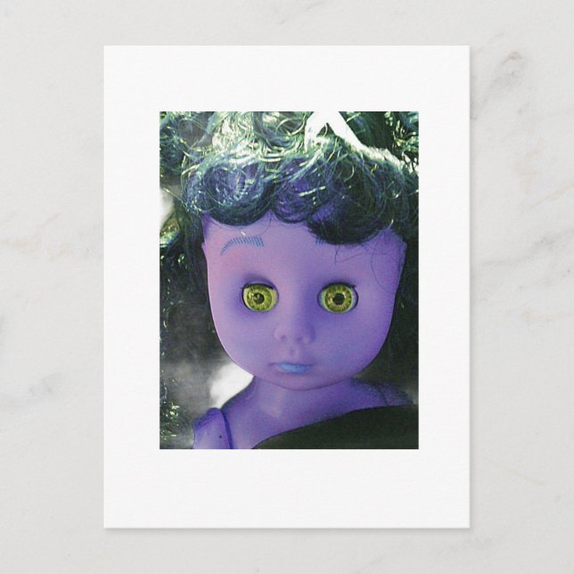 Cartão Postal Boneca Assombrada Anna (Frente)