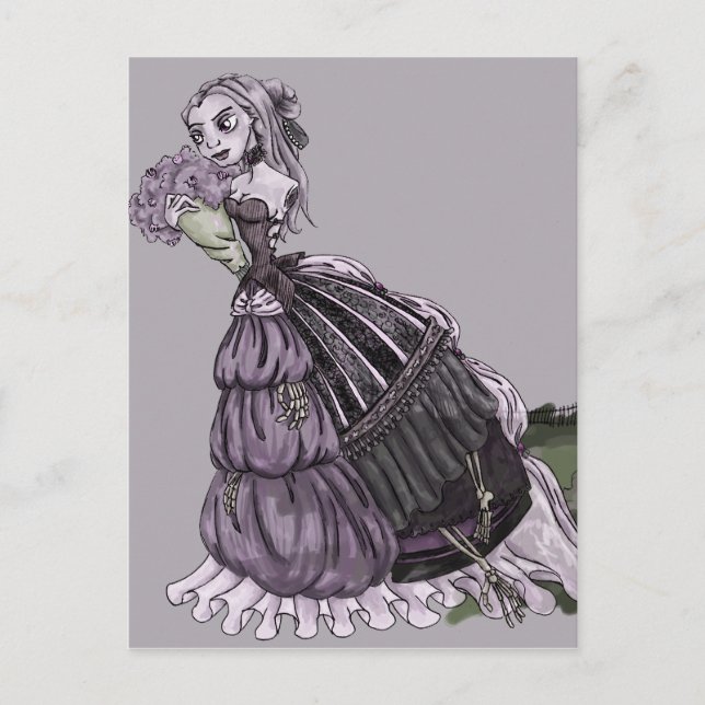 Cartão Postal Boneca Bayou (Frente)