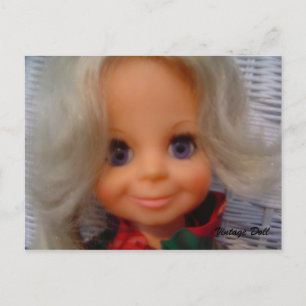 Cartão Postal Boneca dos anos 70