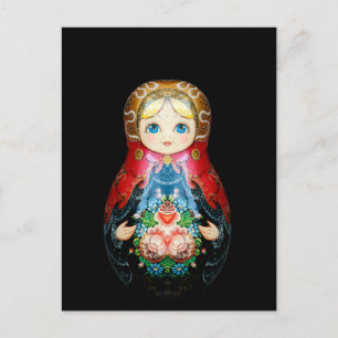 Cartão Postal Boneca russa única