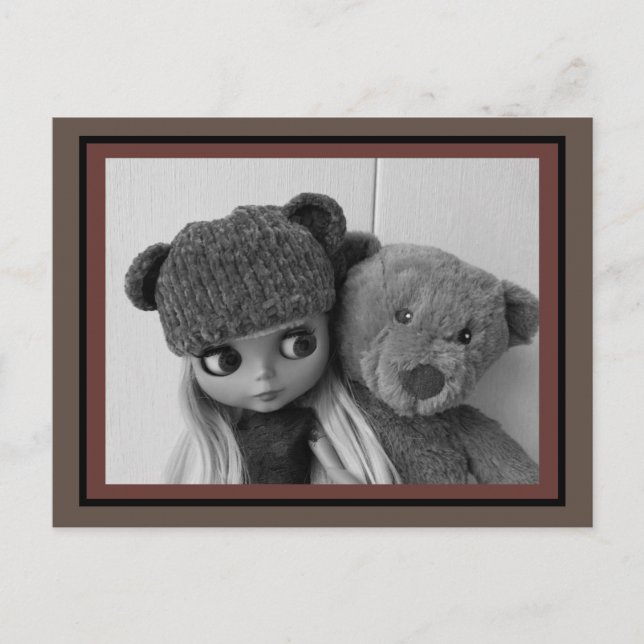 Cartão Postal Bonecas favoritas, bonecas Blythe (Frente)