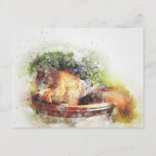 Cartão Postal Bonita e educada