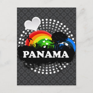 Cartão Postal Bonita Frutura Panamá