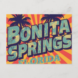 Cartão Postal Bonita springs sonhando