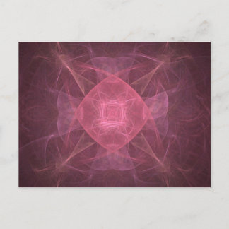 Cartão Postal Bonito a rosa